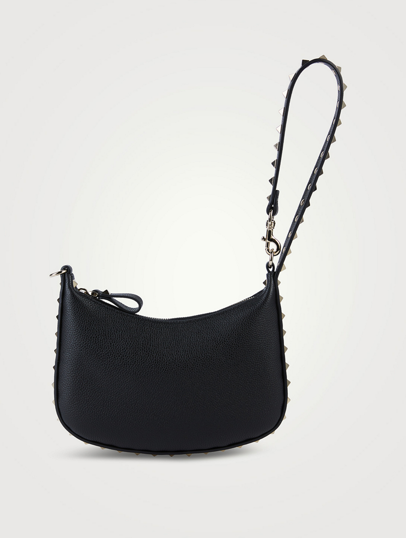Mini Rockstud Leather Shoulder Bag