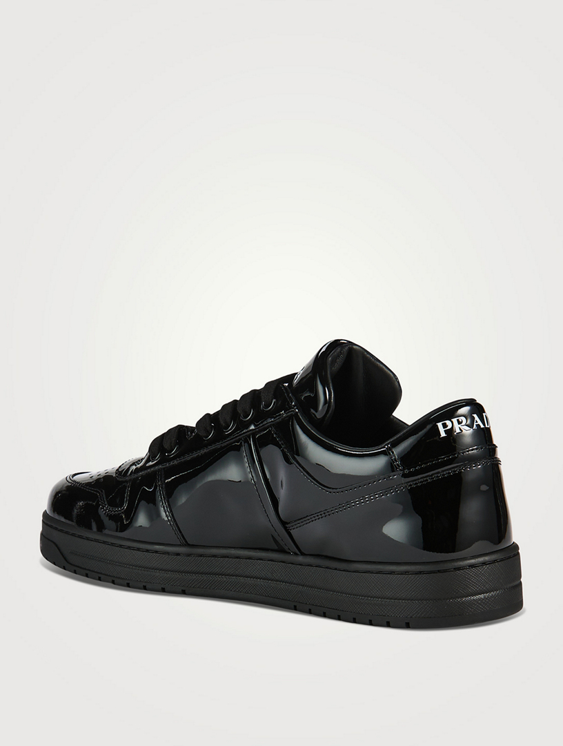 PRADA Downtown Leather Sneakers | Holt Renfrew