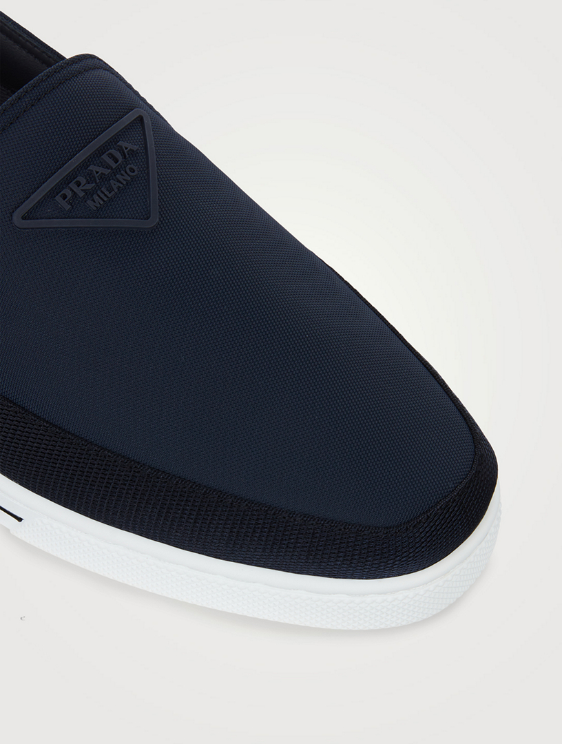 Prada slip on on sale sneakers