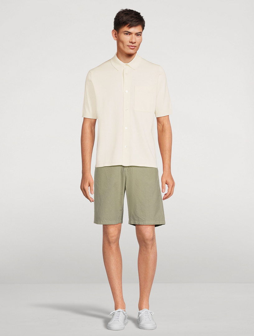 Rollo Cotton And Linen Short-Sleeve Shirt