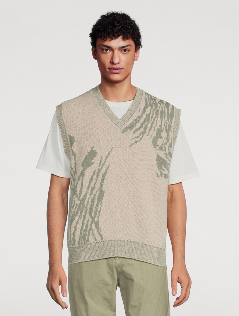 NORSE PROJECTS Melvin Jacquard Sweater Vest | Holt Renfrew