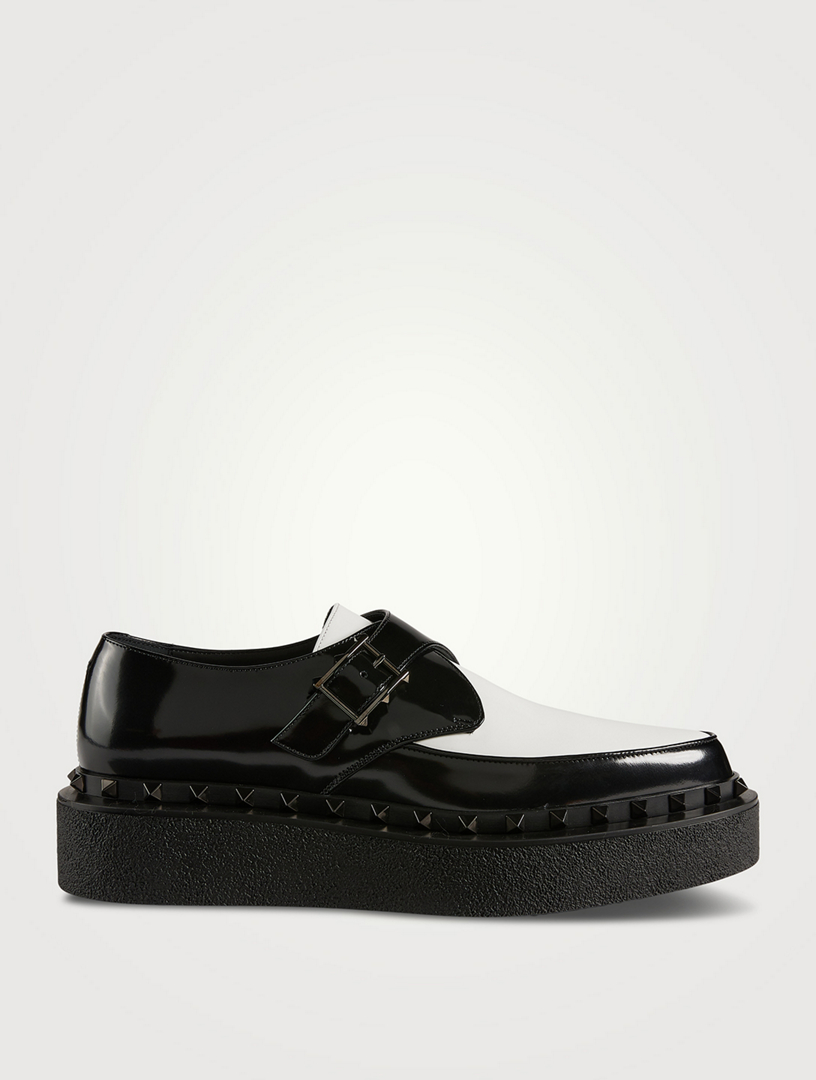 Ysl hot sale rockstud shoes