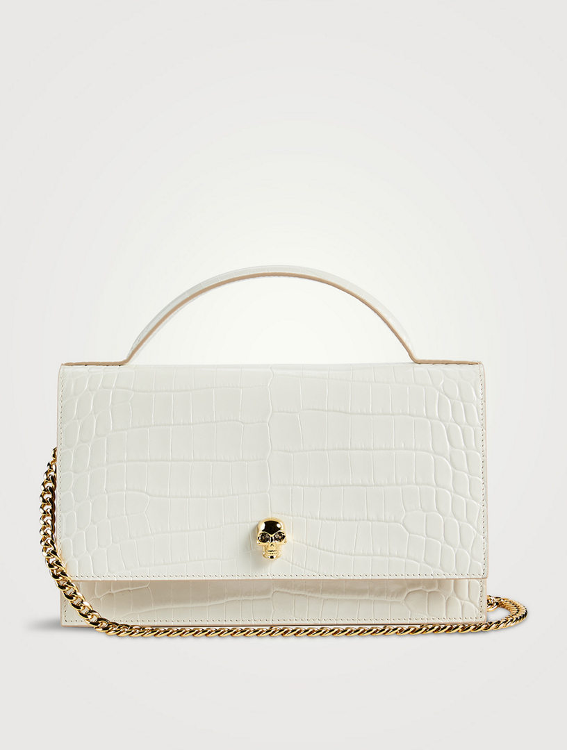 Alexander mcqueen hot sale white bag