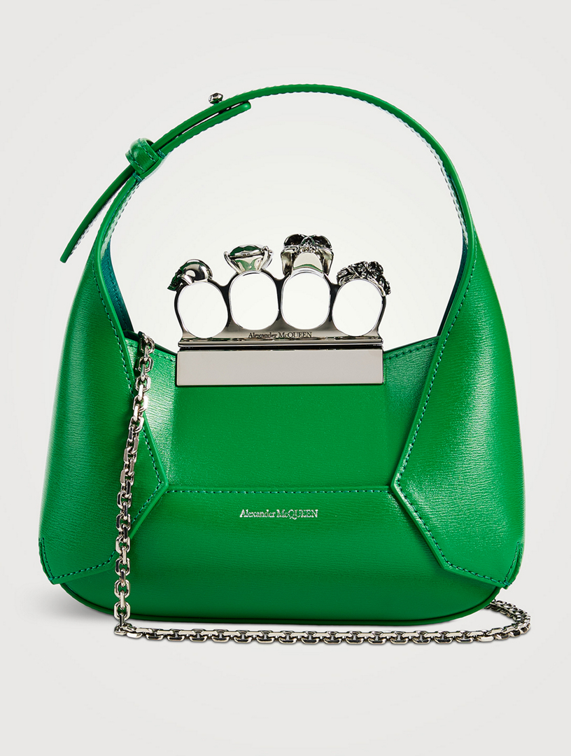 MCQUEEN Mini The Jewelled Leather Shoulder Bag Holt Renfrew