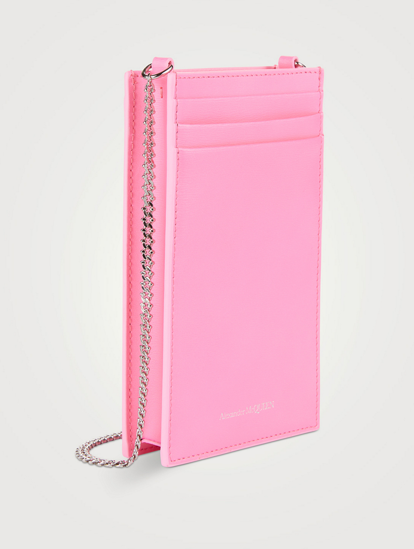 Skull Leather Crossbody Phone Case