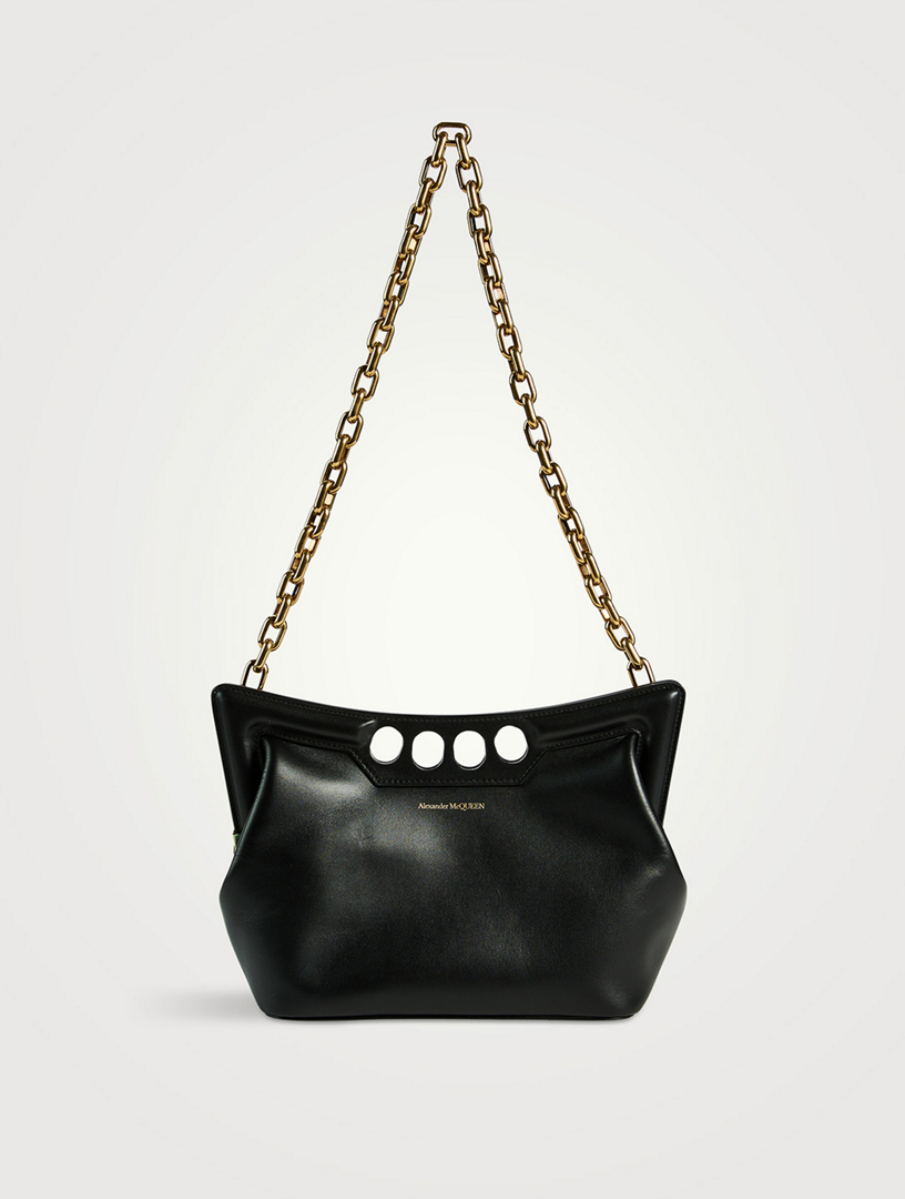 Small The Peak Leather Shoulder Bag