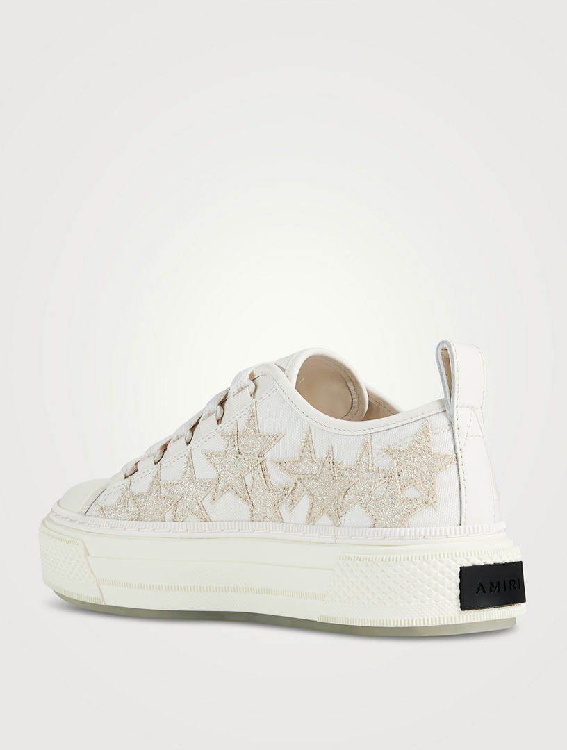 Stars Canvas Platform Sneakers