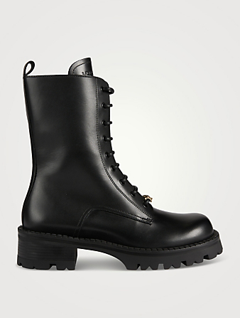 Vagabond Leather Combat Boots