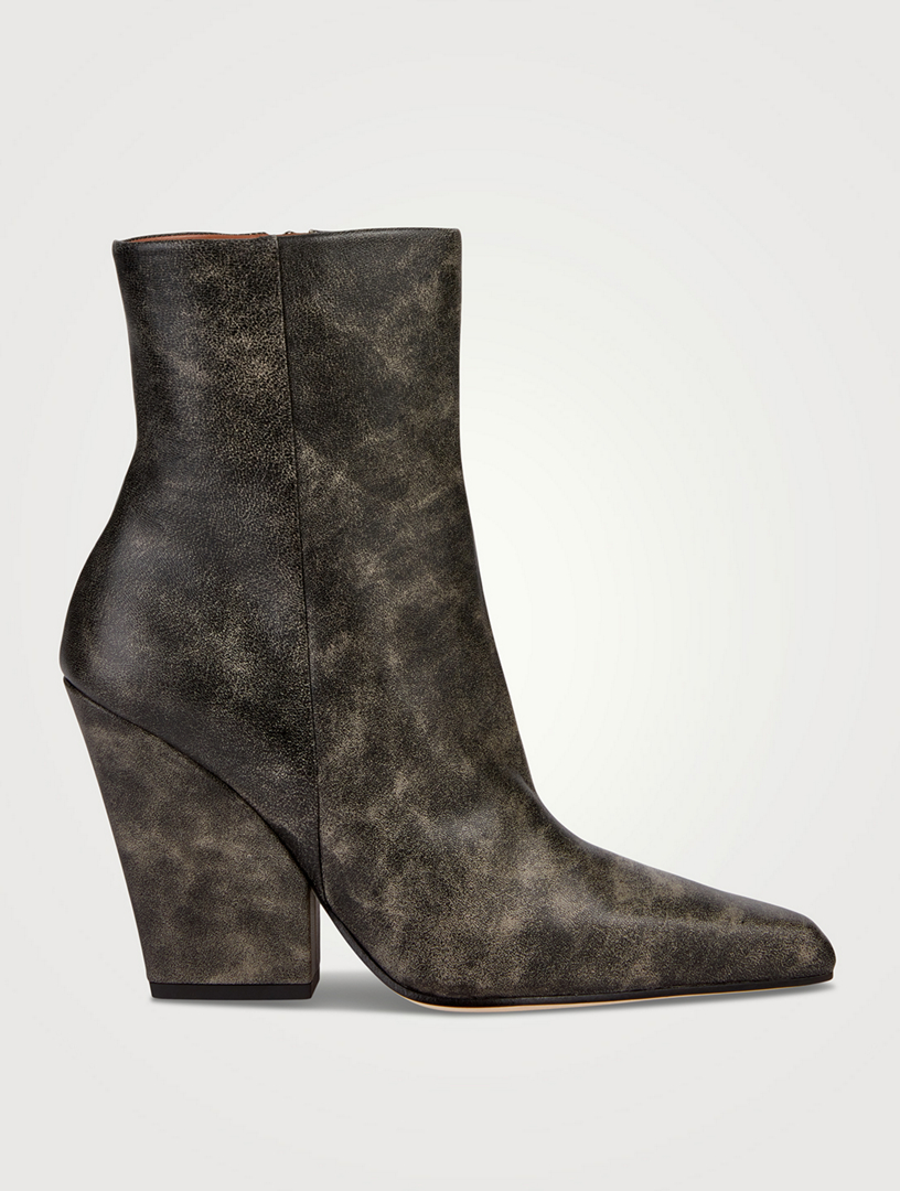 Jane Leather Ankle Boots