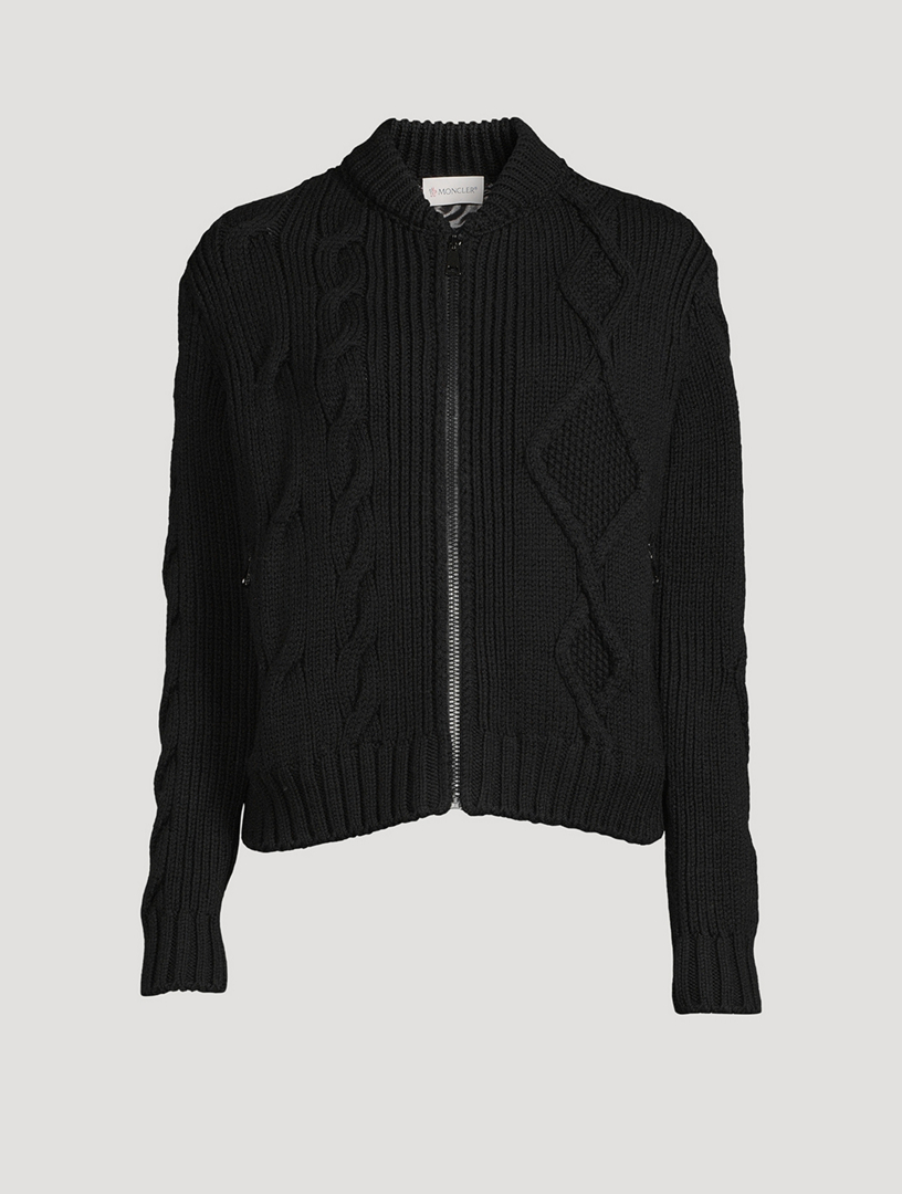 Designer on sale black cardigan