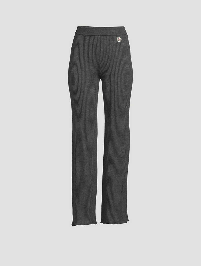 MONCLER Rib-Knit Pants | Holt Renfrew