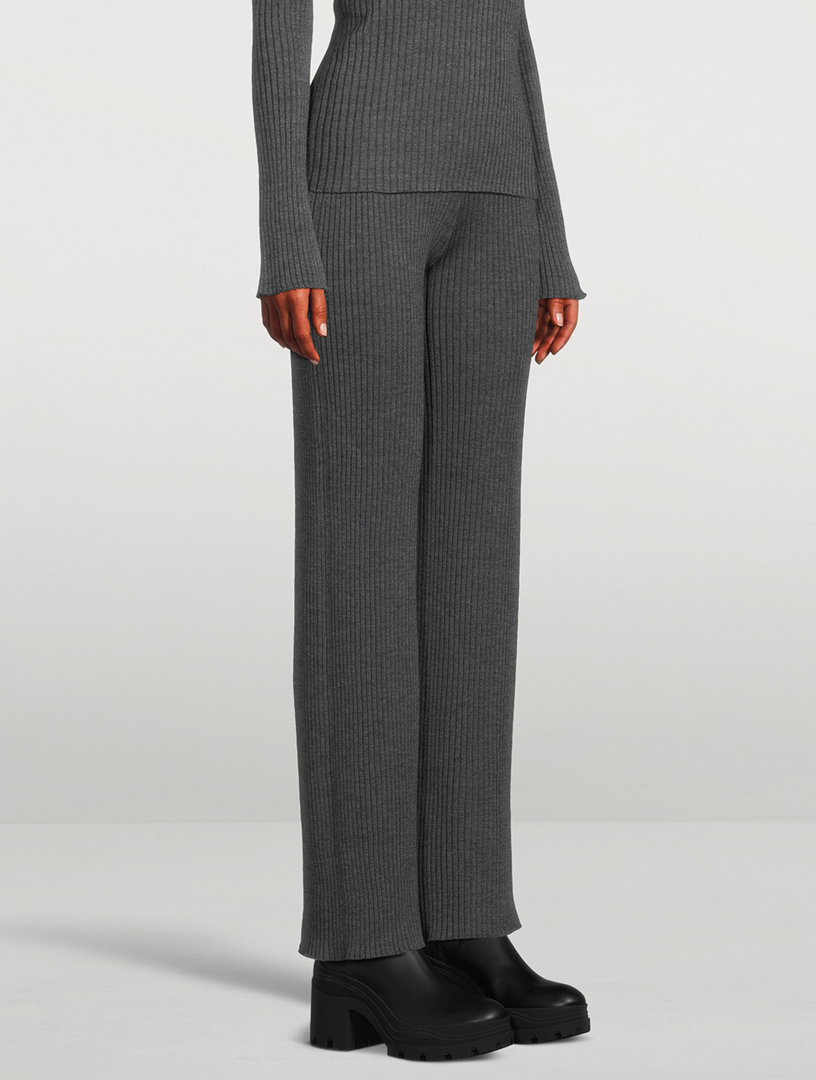 MONCLER Rib-Knit Pants | Holt Renfrew