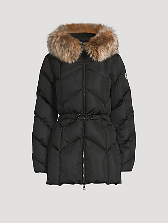 Loriot Faux Shearling-Trimmed Down Jacket