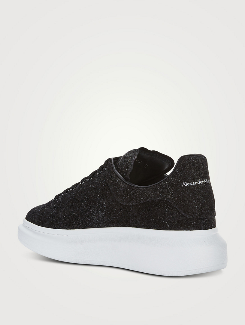 ALEXANDER MCQUEEN Oversized Leather Sneakers | Holt Renfrew