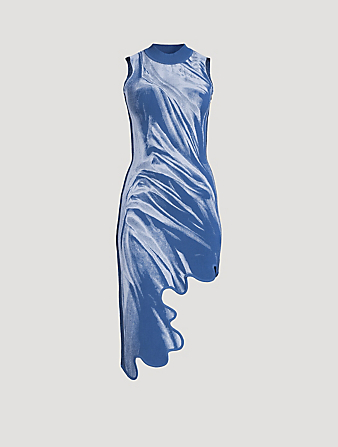 PH5 Mia Wavy Knit Dress  Blue