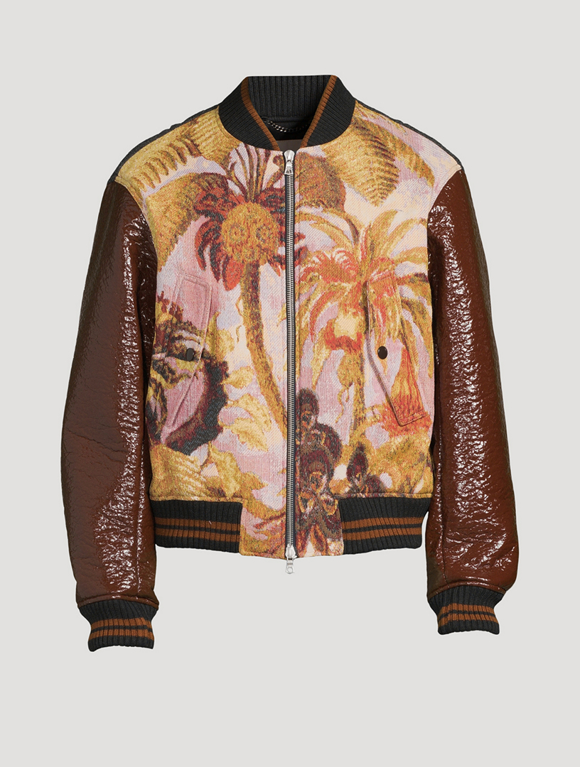 DRIES VAN NOTEN Verso Zip Bomber Jacket | Holt Renfrew