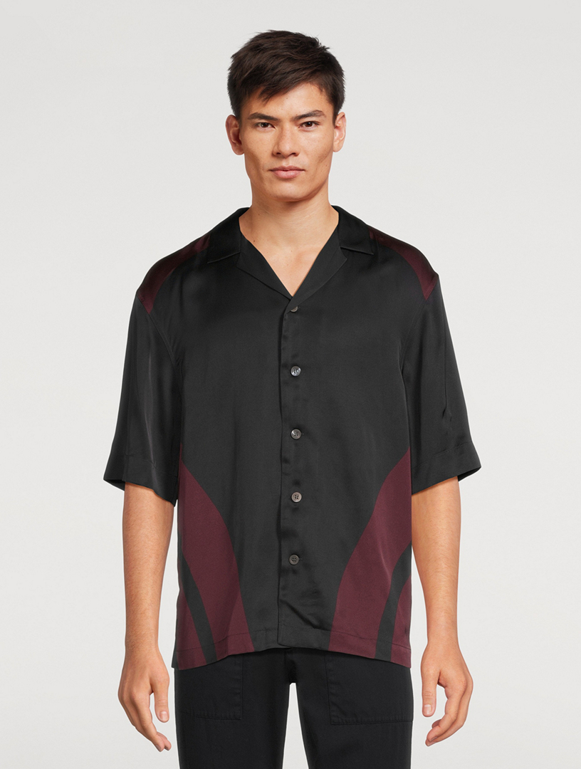 P*n様 Dries Van Noten Cassi Short Sleeve DRIES VAN NOTEN Cassi Camp Shirt | Holt Renfrew