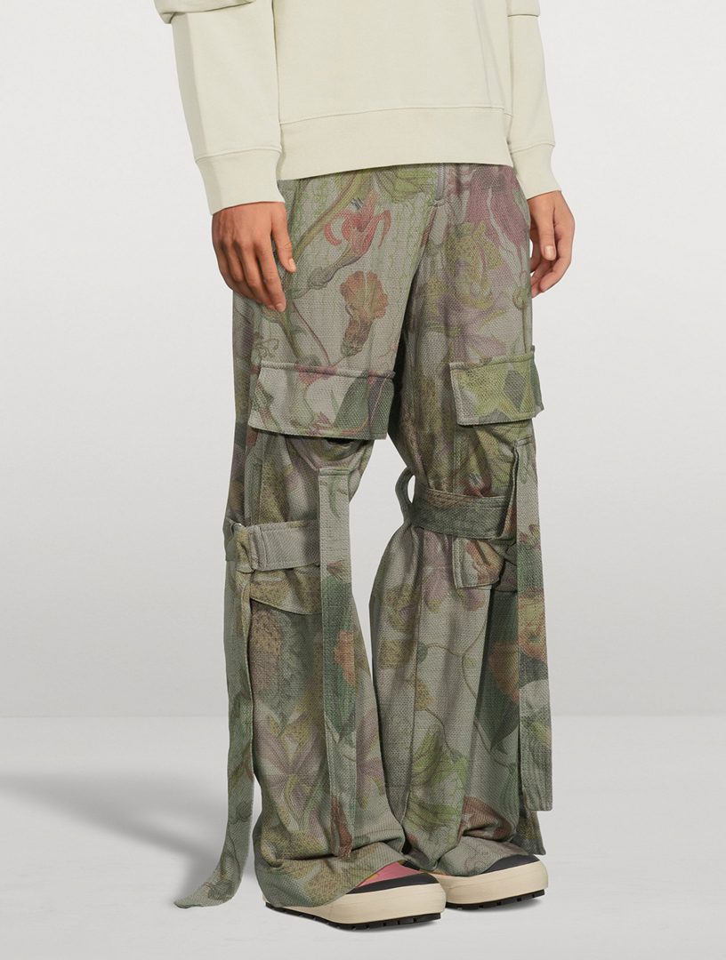 DRIES VAN NOTEN Primo Cotton Oversized Cargo Pants | Holt Renfrew