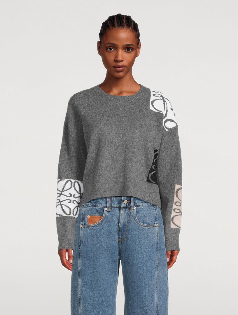 Anagram Jacquard Sweater