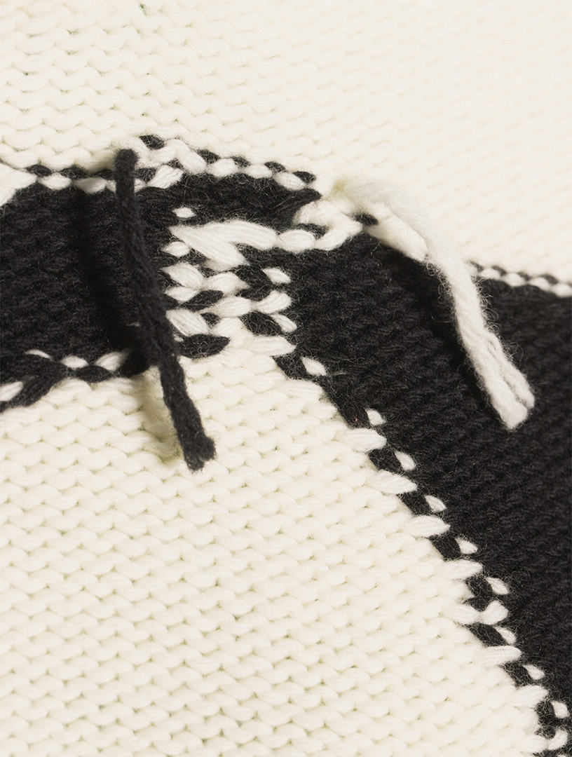 Distressed Wool Sweater