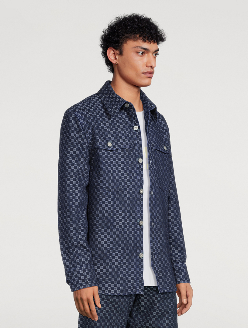 Louis Vuitton Printed Cotton Overshirt