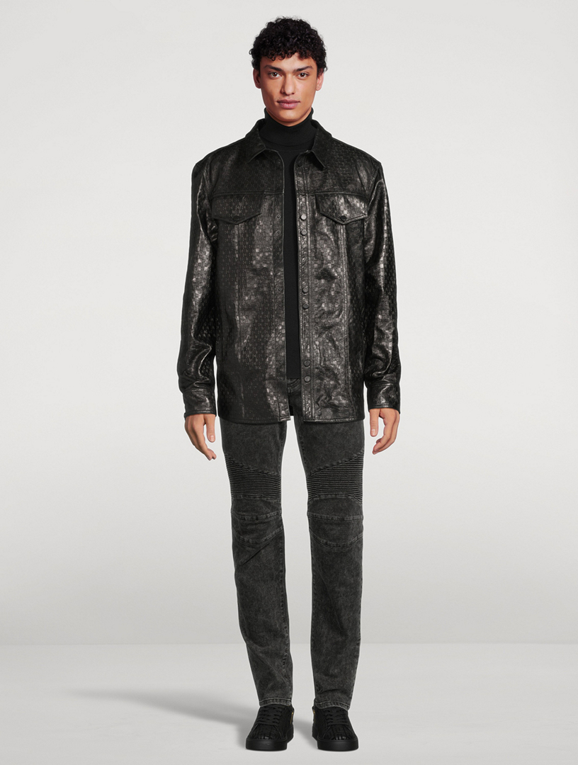 Mini Monogram Lambskin Overshirt