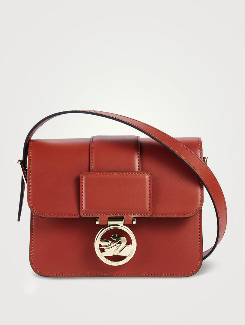 Box-Trot Leather Crossbody Bag