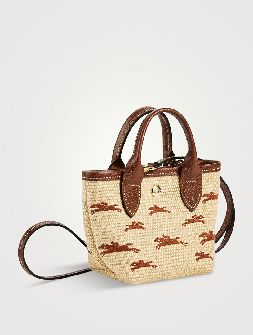 Longchamp Le Pliage Filet XS Mesh Bag (Tobacco) - May's Collections