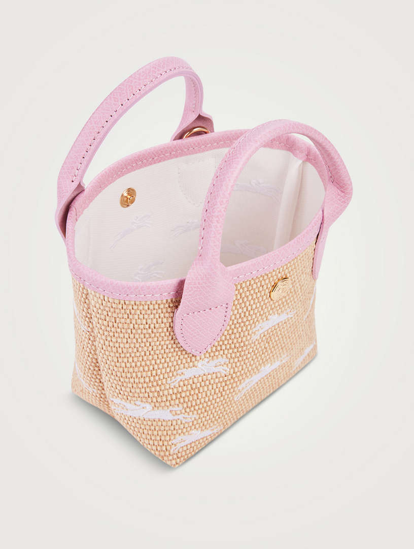 トートバッグ Longchamp SS25 LE PANIER PLIAGE - Basket bag XS (10307 M04) Le Pliage Collection XS Basket bag Artichoke - Canvas