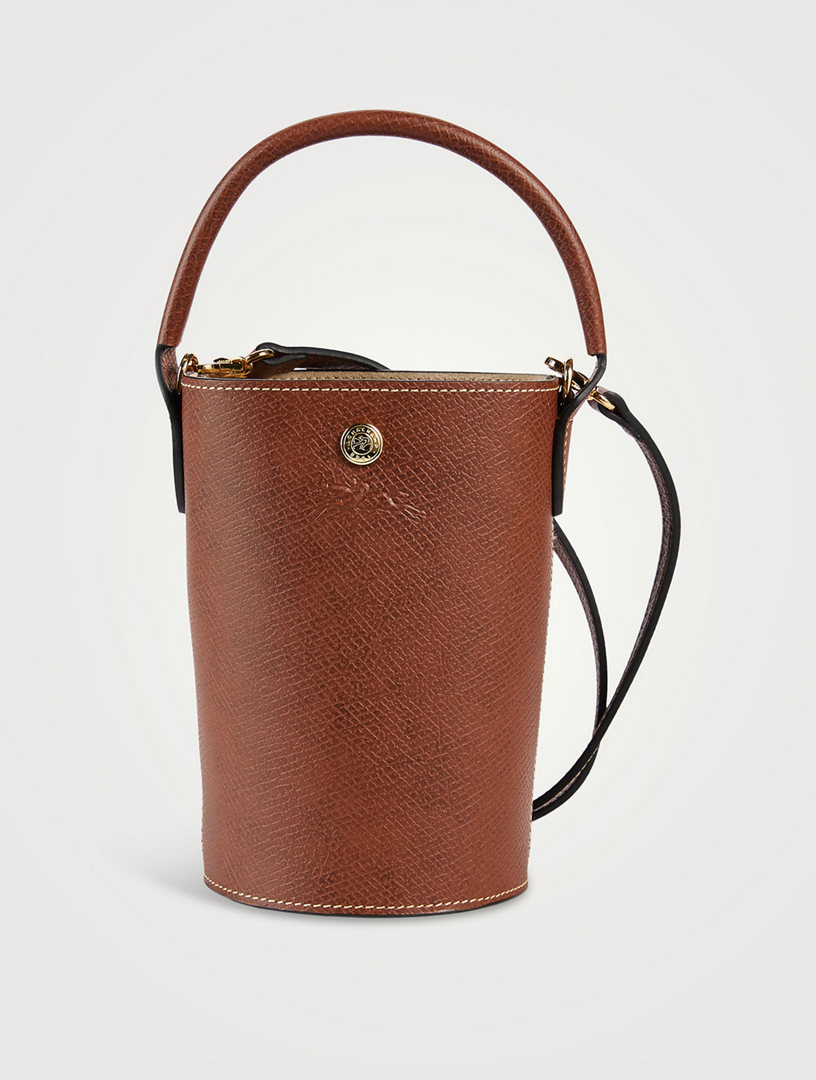 Brown bucket clearance bag