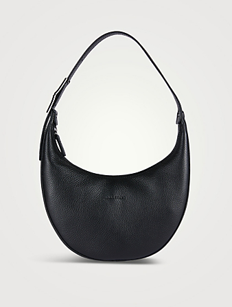 Medium Roseau Essentials Leather Shoulder Bag