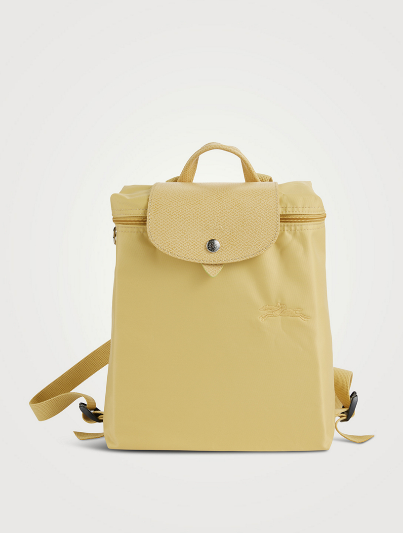 Yellow longchamp sales backpack