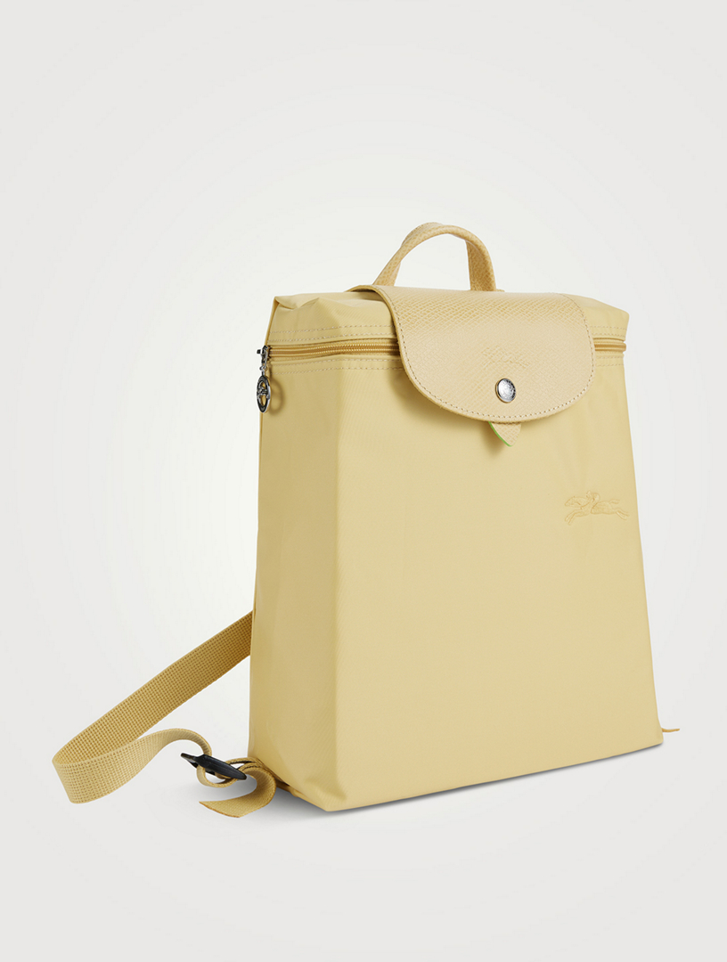 Longchamp backpack store yellow