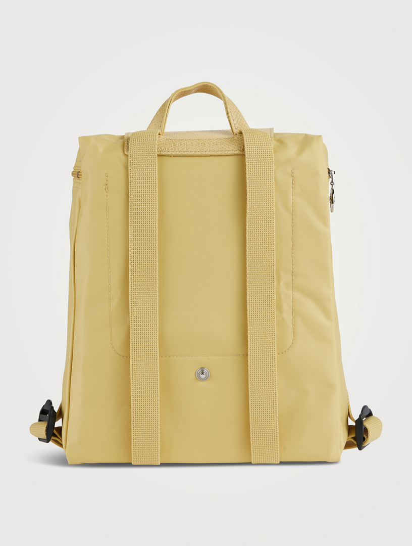 Yellow best sale longchamp backpack