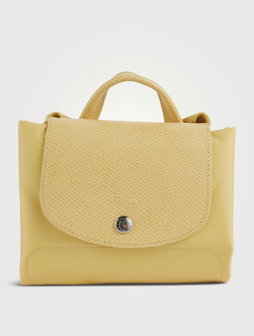 Longchamp discount yellow backpack