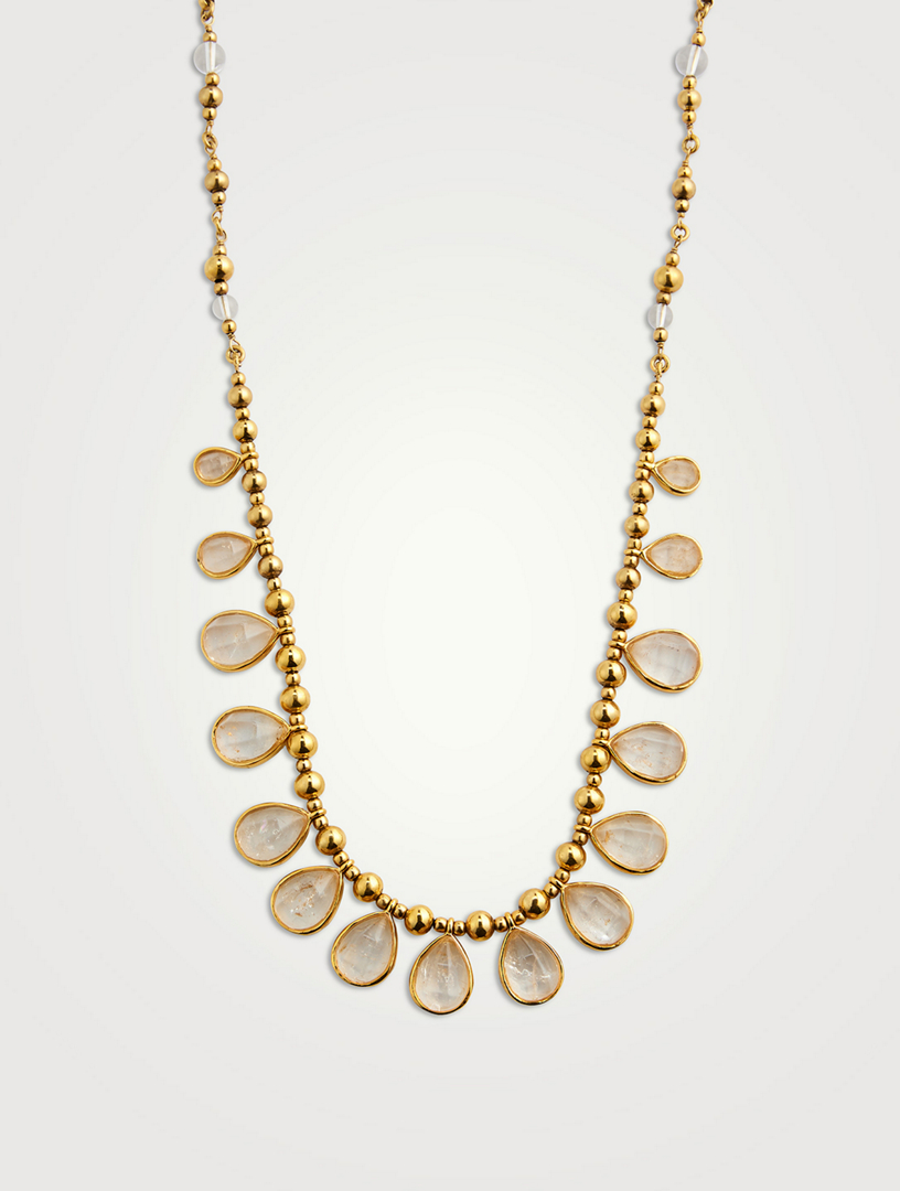 GOOSSENS Cachemire Rock Crystal Necklace | Holt Renfrew