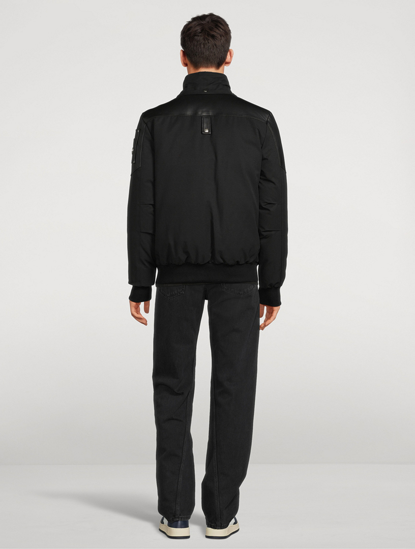 Park Vista Down Bomber Jacket With Shearling