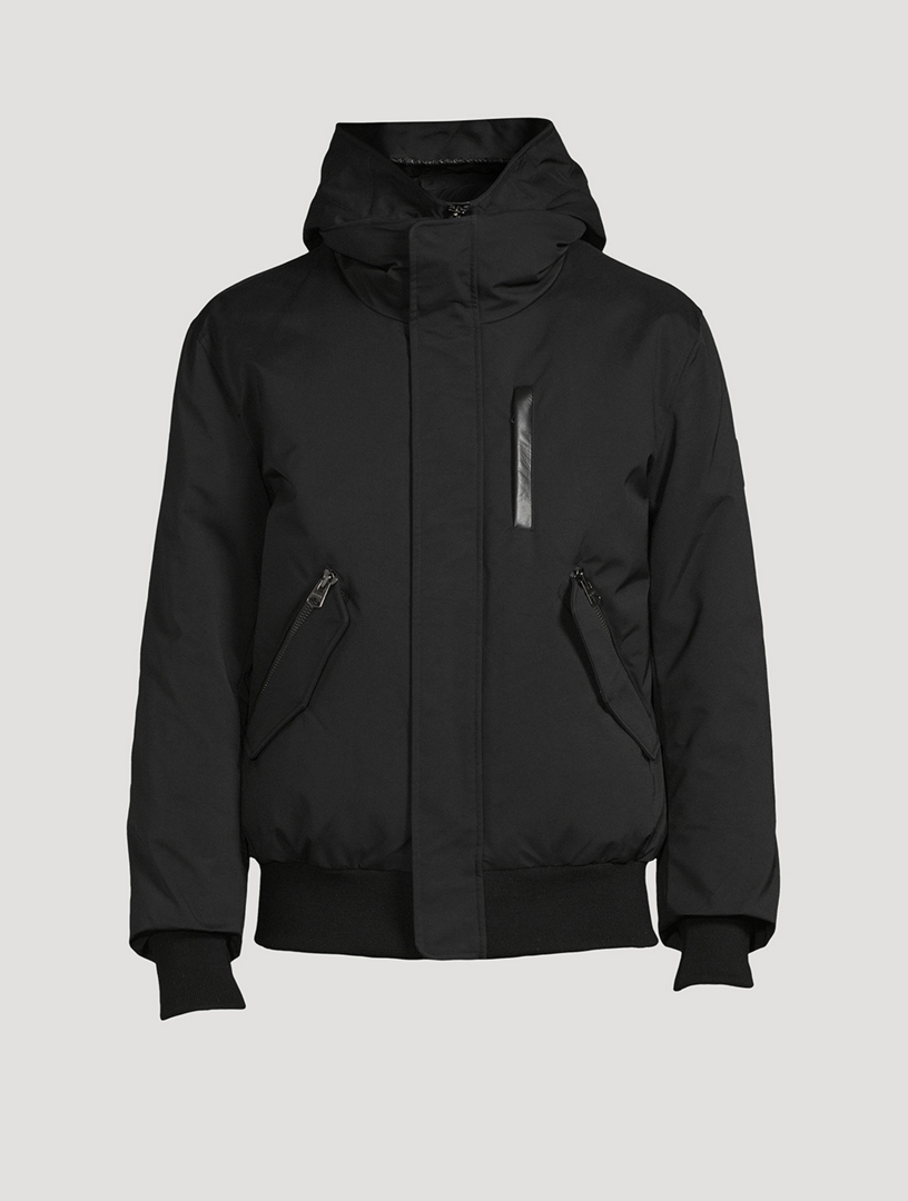 MACKAGE Black Dixon Down Bomber Jacket