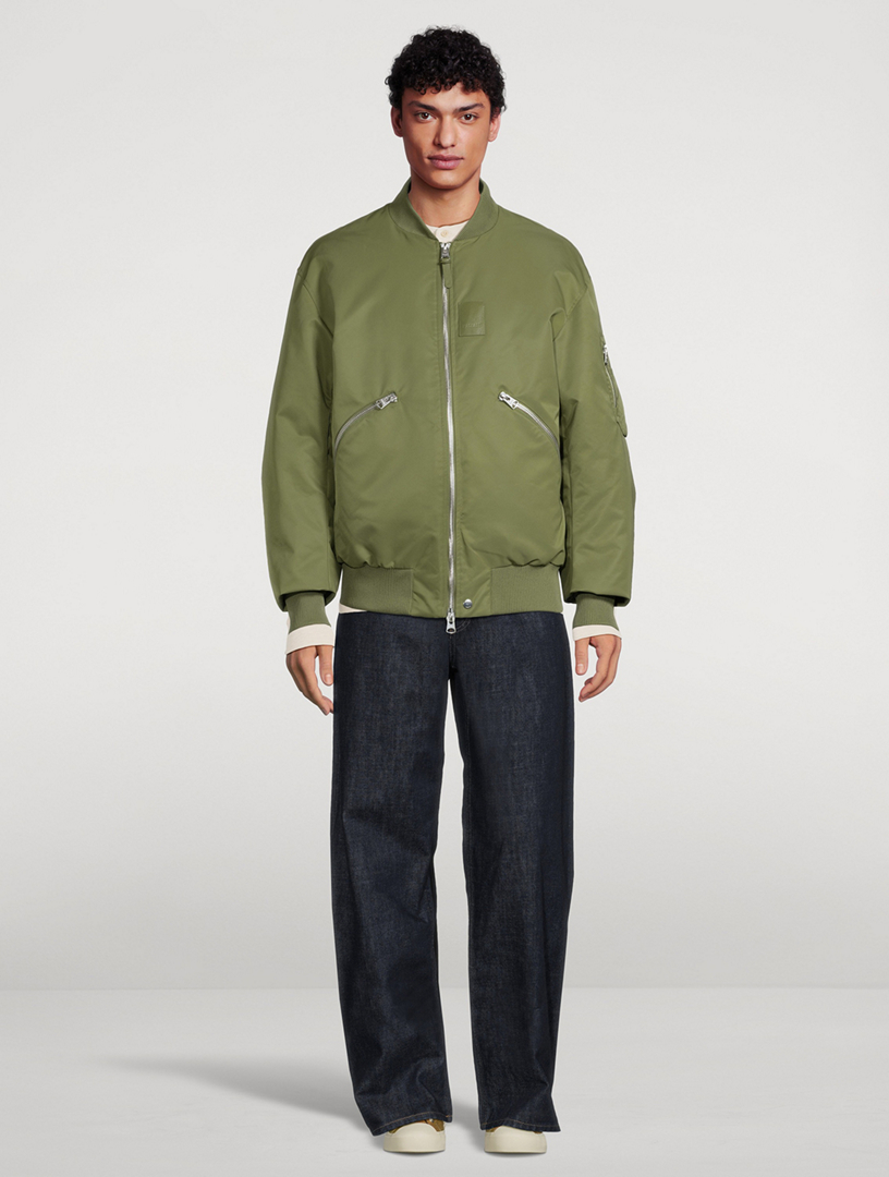 MACKAGE Francis Down Bomber Jacket With Shearling Collar | Holt