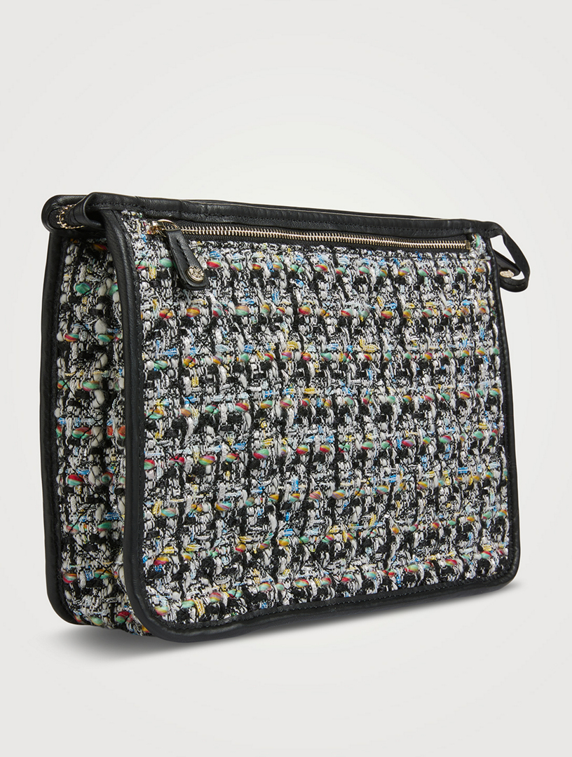Metro Tweed Clutch