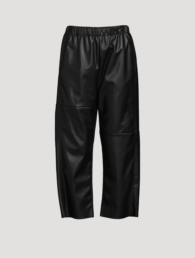 Vibrant MIU Wide Leather Pants