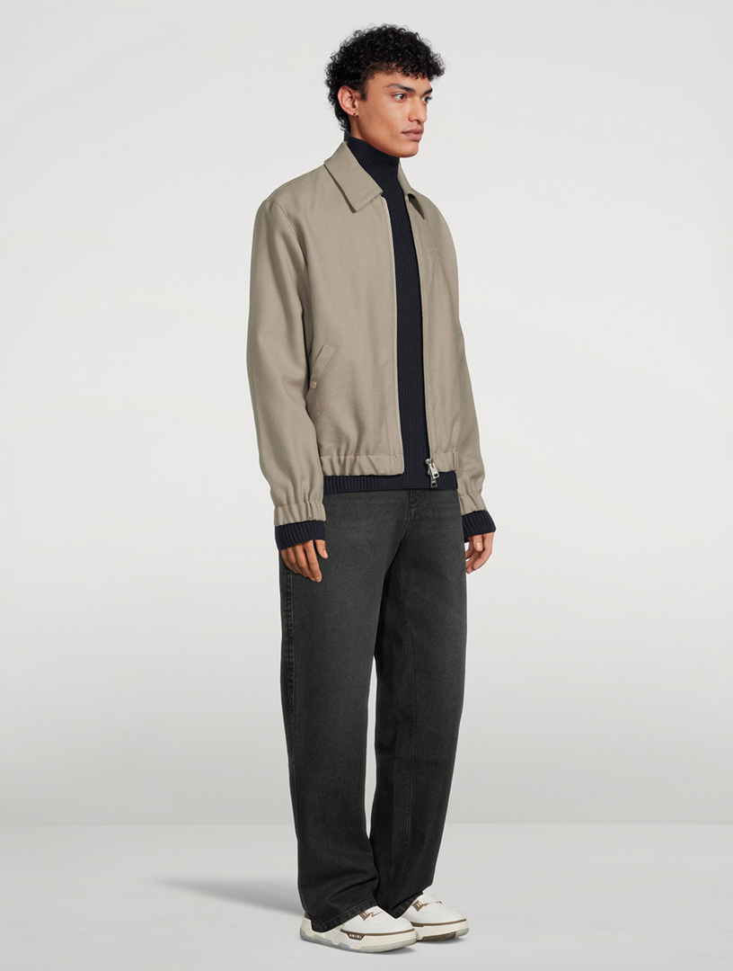 Ami wool outlet jacket