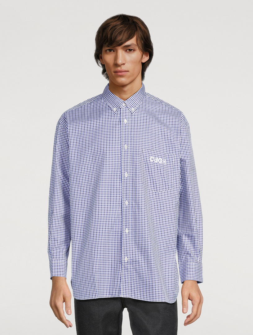 Gingham Cotton Shirt