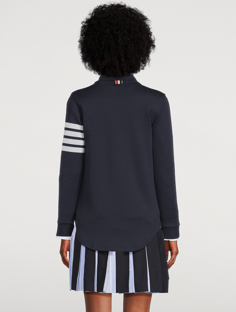 THOM BROWNE Double Face Knit A-Line Shirt | Holt Renfrew