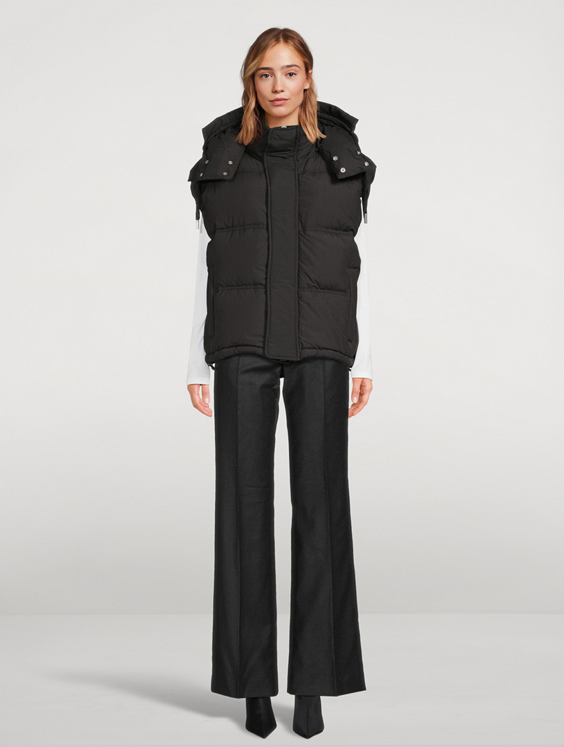 Tech Canvas Down Vest