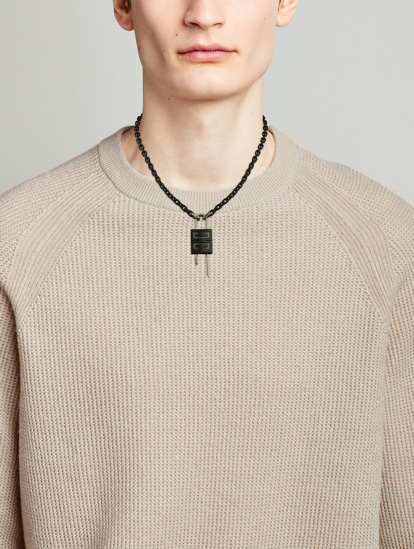 GIVENCHY Small Lock Necklace | Holt Renfrew