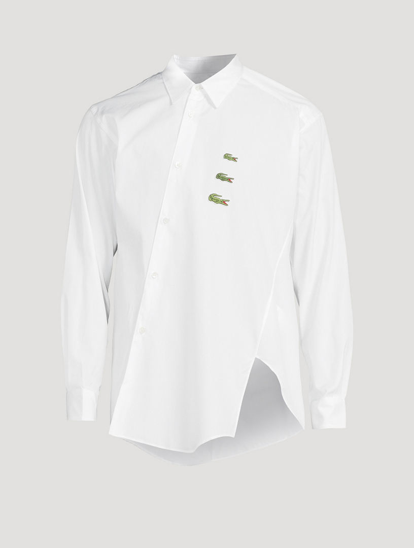 Lacoste poplin outlet shirt