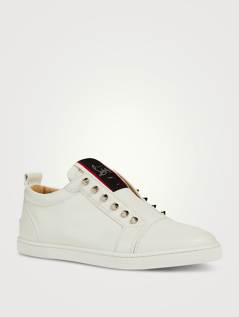 F.A.V. Fique A Vontade Leather Sneakers
