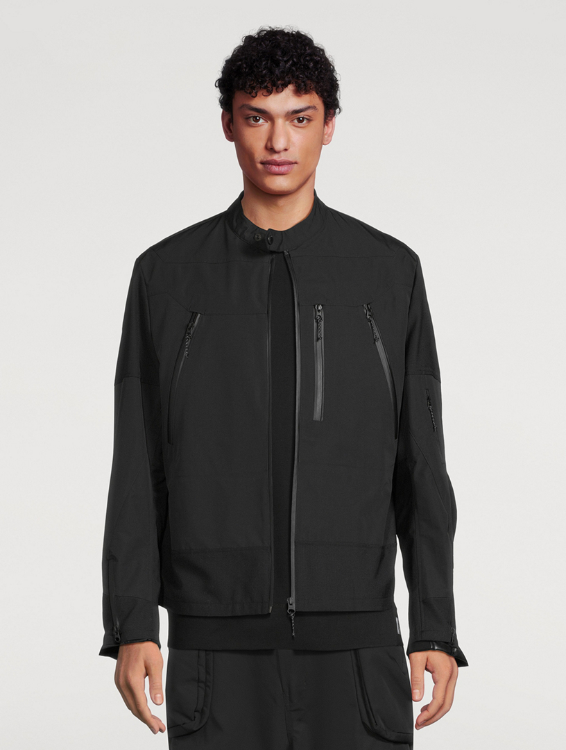 Nylon Moto Jacket