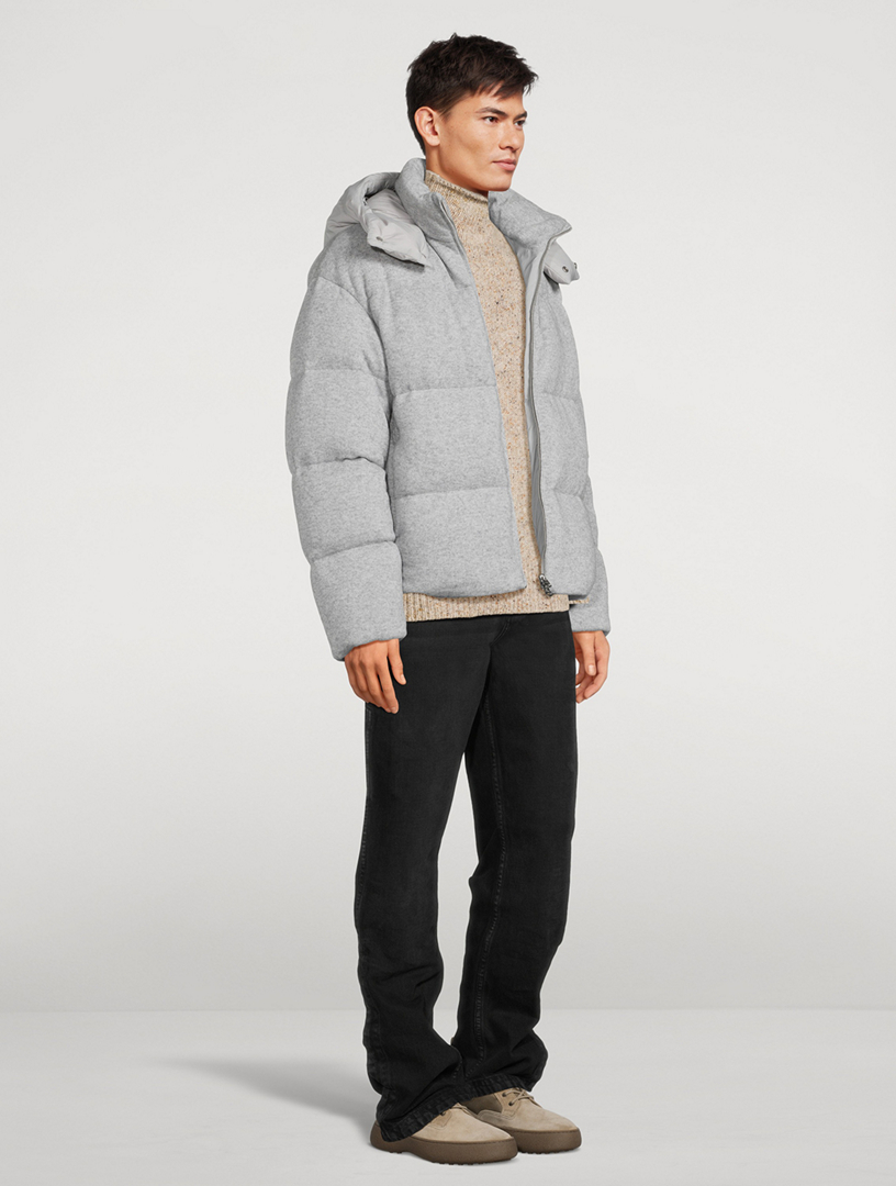 Steven Wool And Cashmere Down Jacket